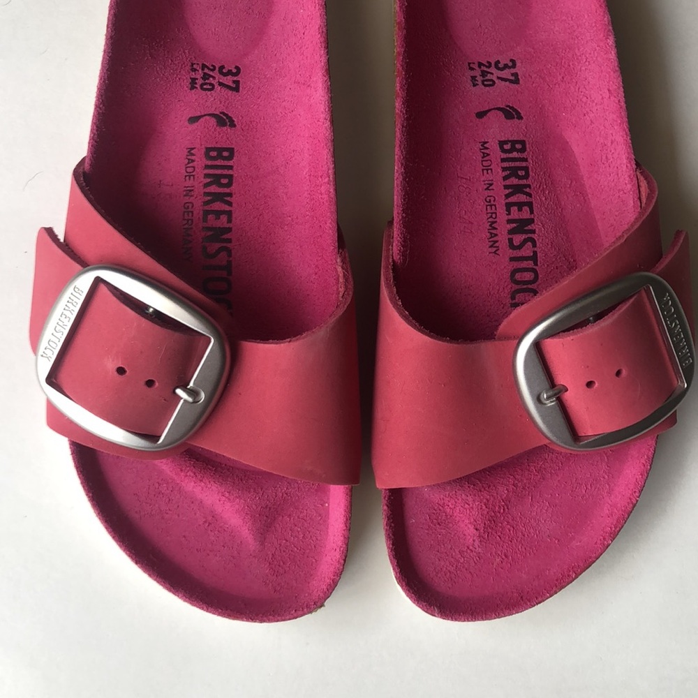 BIRKENSTOCK MADRID WOMEN LEATHER SANDALS.